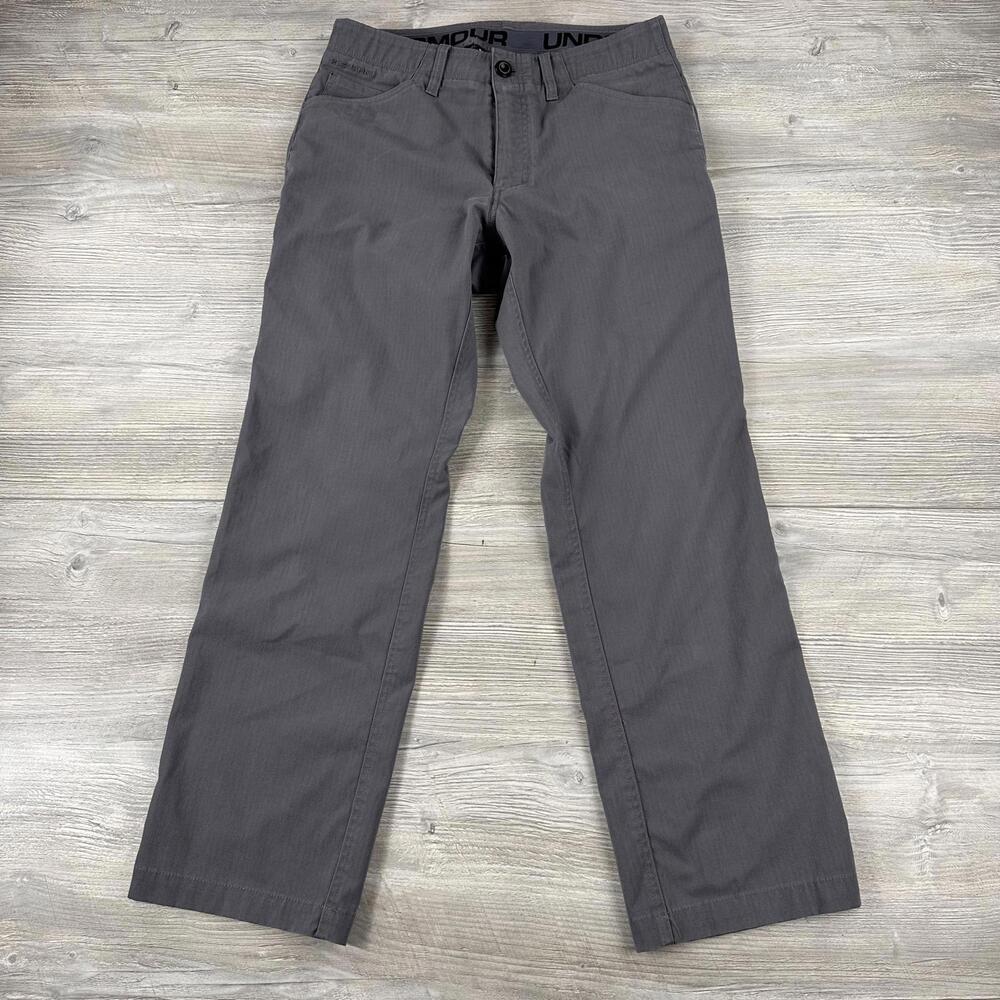 Under Armour Pants Mens 32x30 Gray Storm Enduro Elite Tactical Cargo Ripstop